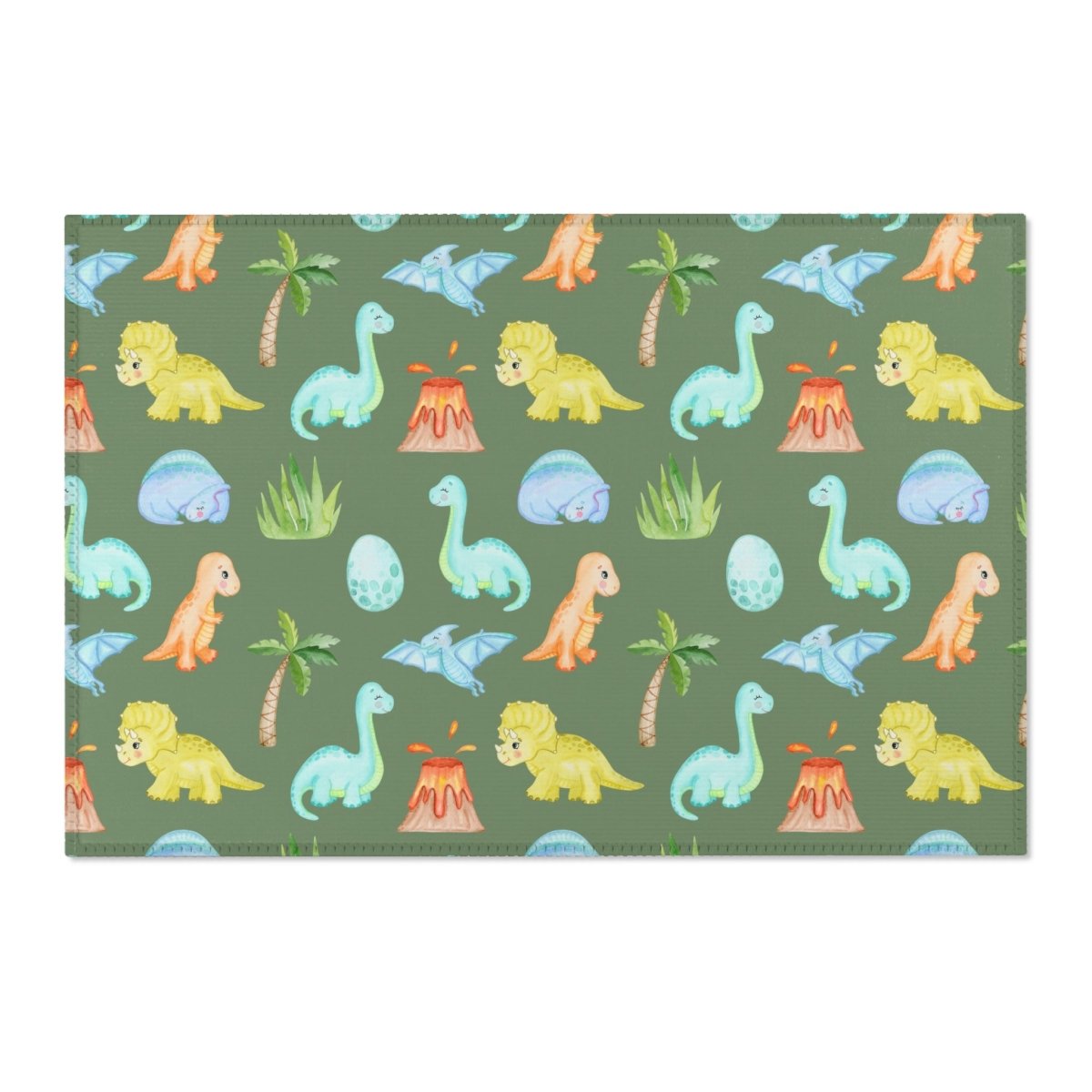 Dino Boy Nursery Rug