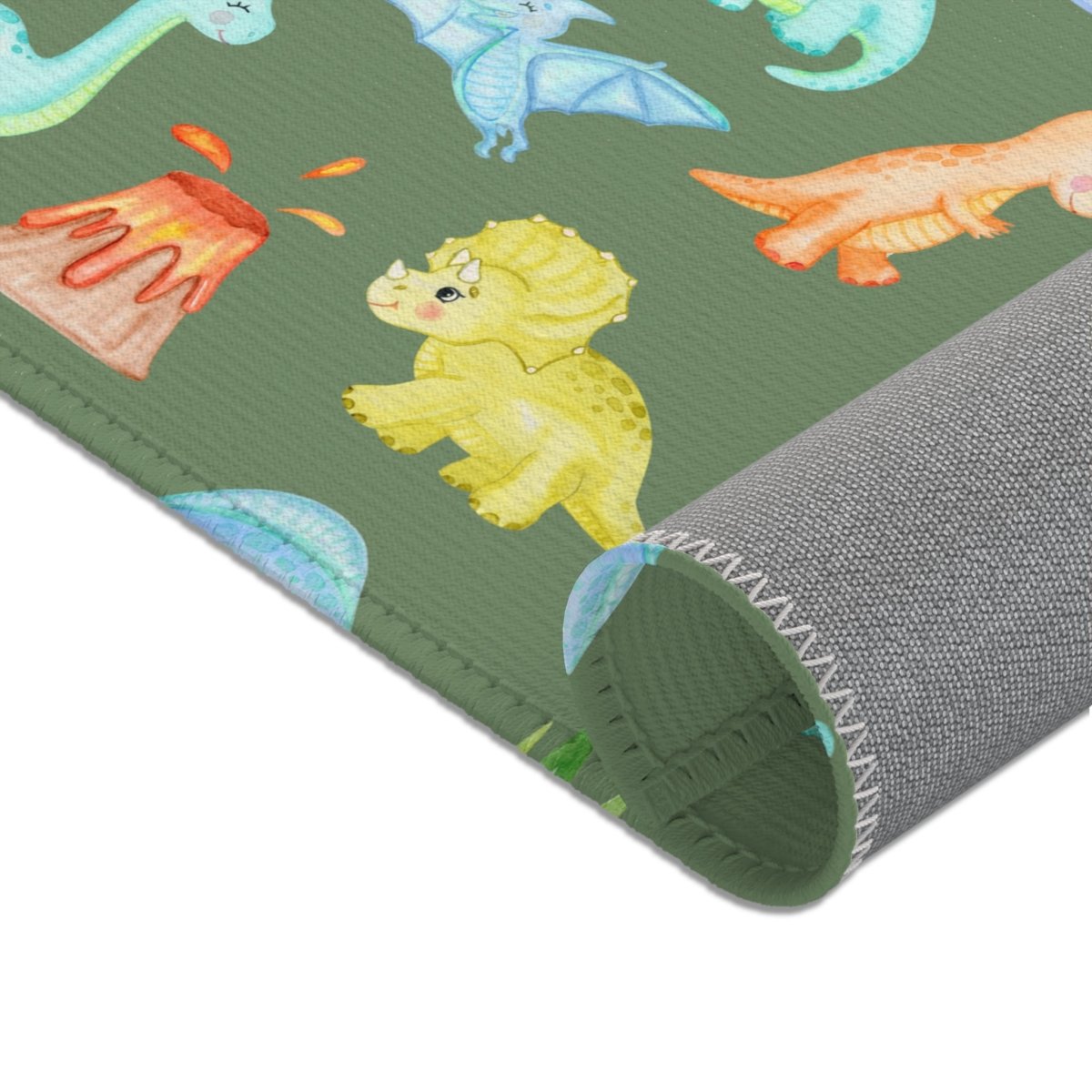 Dino Boy Nursery Rug