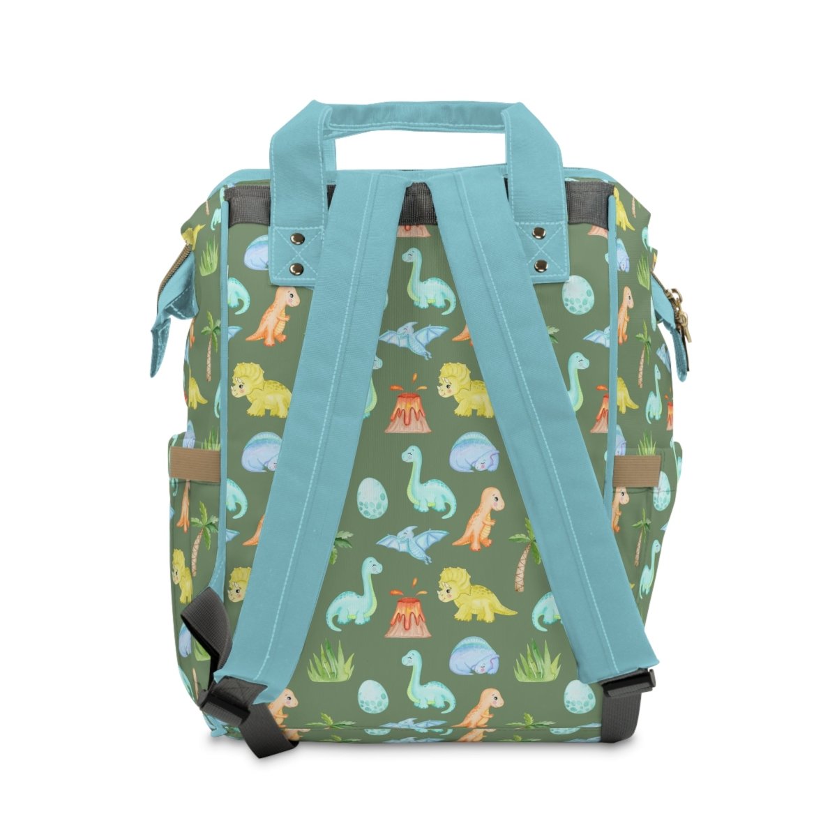 Dino Boy Personalized Backpack Diaper Bag - Dino Boy, gender_boy, text