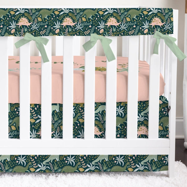 Dinosaur Garden Crib Bedding - Crib Bedding Sets