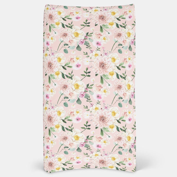 Farm Floral Changing Pad Cover