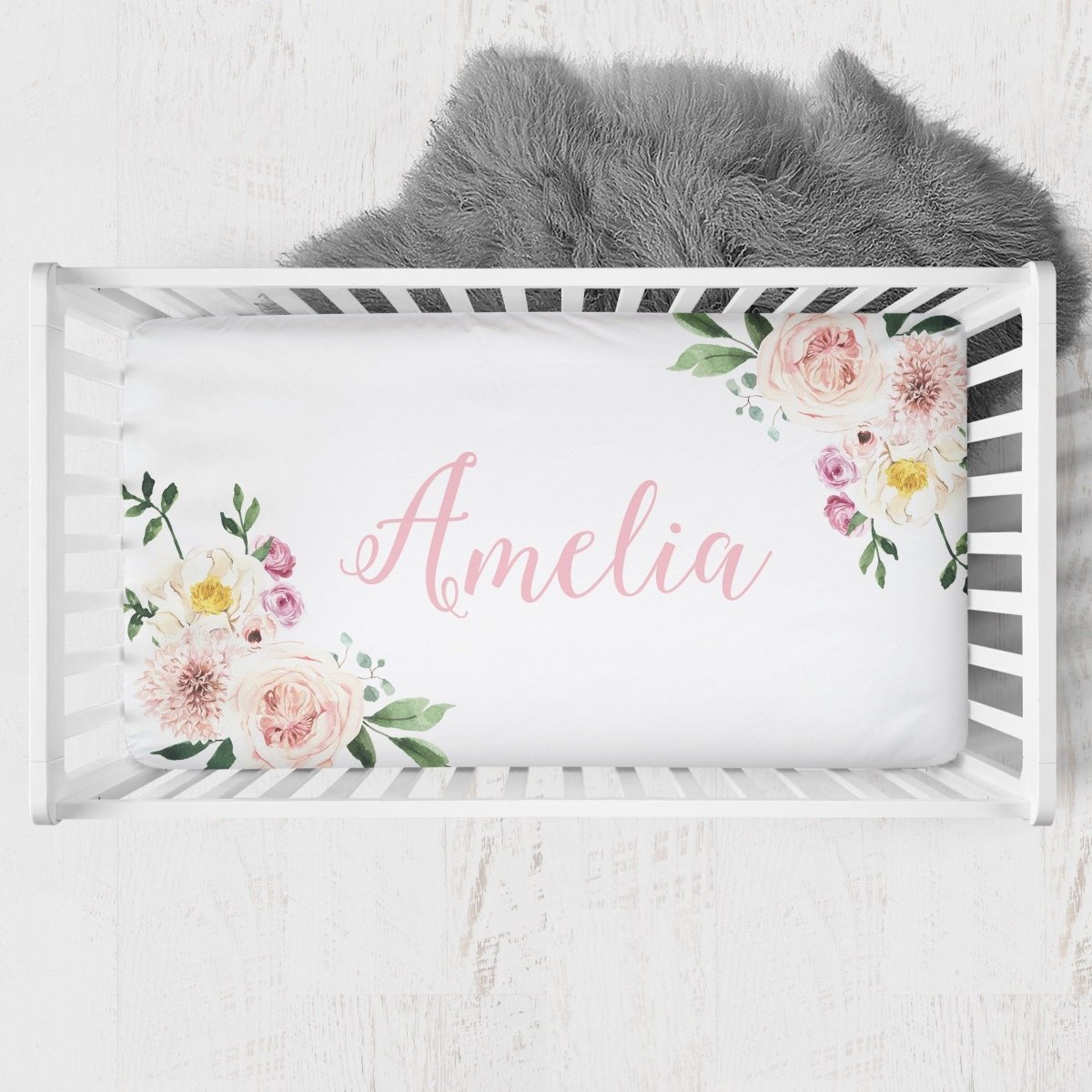 Farm Floral Crib Bedding - Crib Bedding Sets