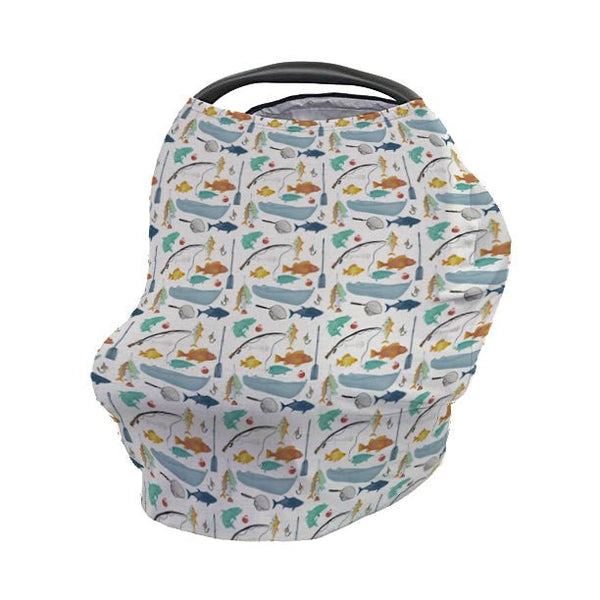 Fishing Time Car Seat Cover - Fishing Time, gender_boy, Theme_Ocean