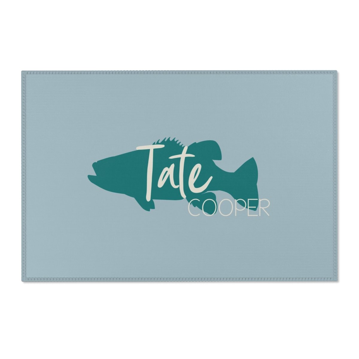 Fishing Time Personalized Nursery Rug