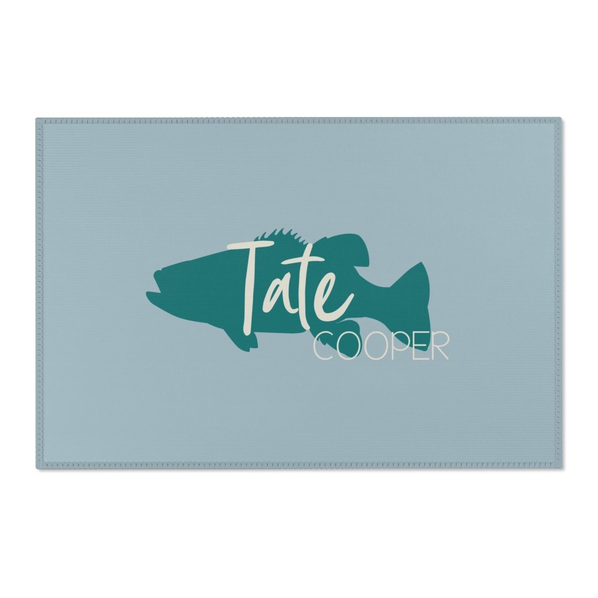 Fishing Time Personalized Nursery Rug