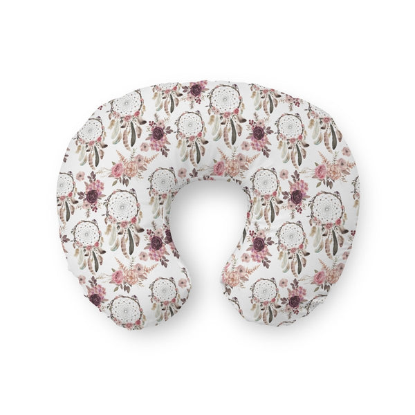 Floral Dreamcatcher Nursing Pillow Cover