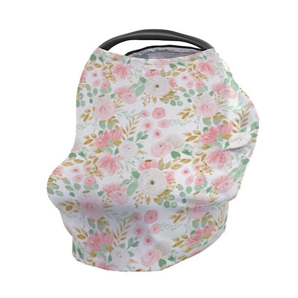 Floral Jungle Car Seat Cover - Floral Jungle, gender_girl, Theme_Floral