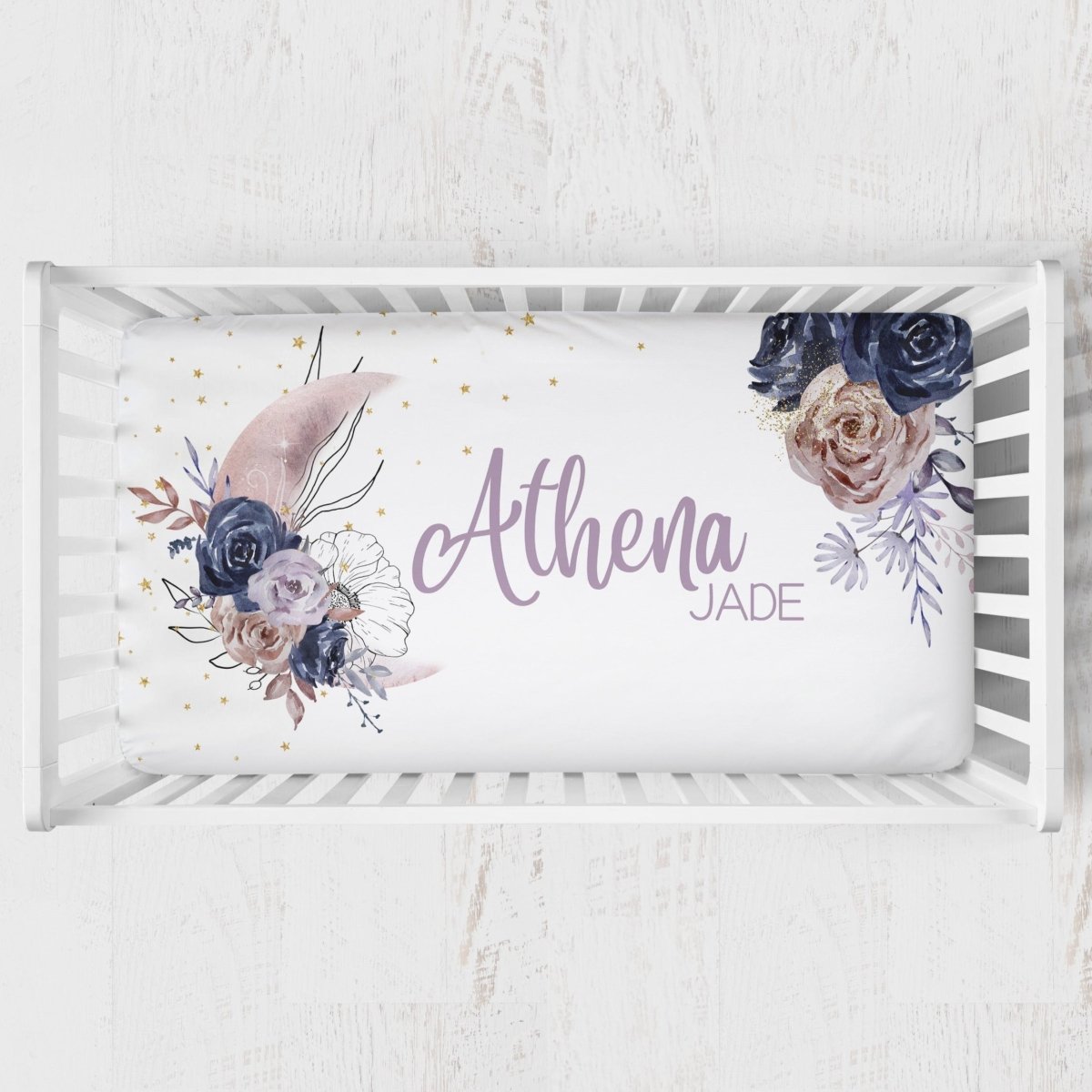 Floral Moon Nursery Collection - Floral Moon, gender_girl, text
