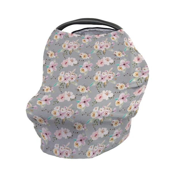 Floral Woodlands Car Seat Cover - Floral Woodlands, gender_girl, Theme_Floral