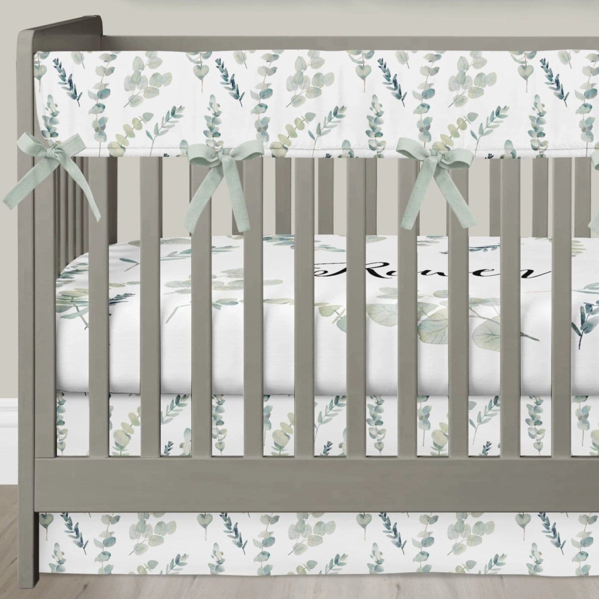 Going Green Bumperless Crib Bedding - Crib Bedding Sets