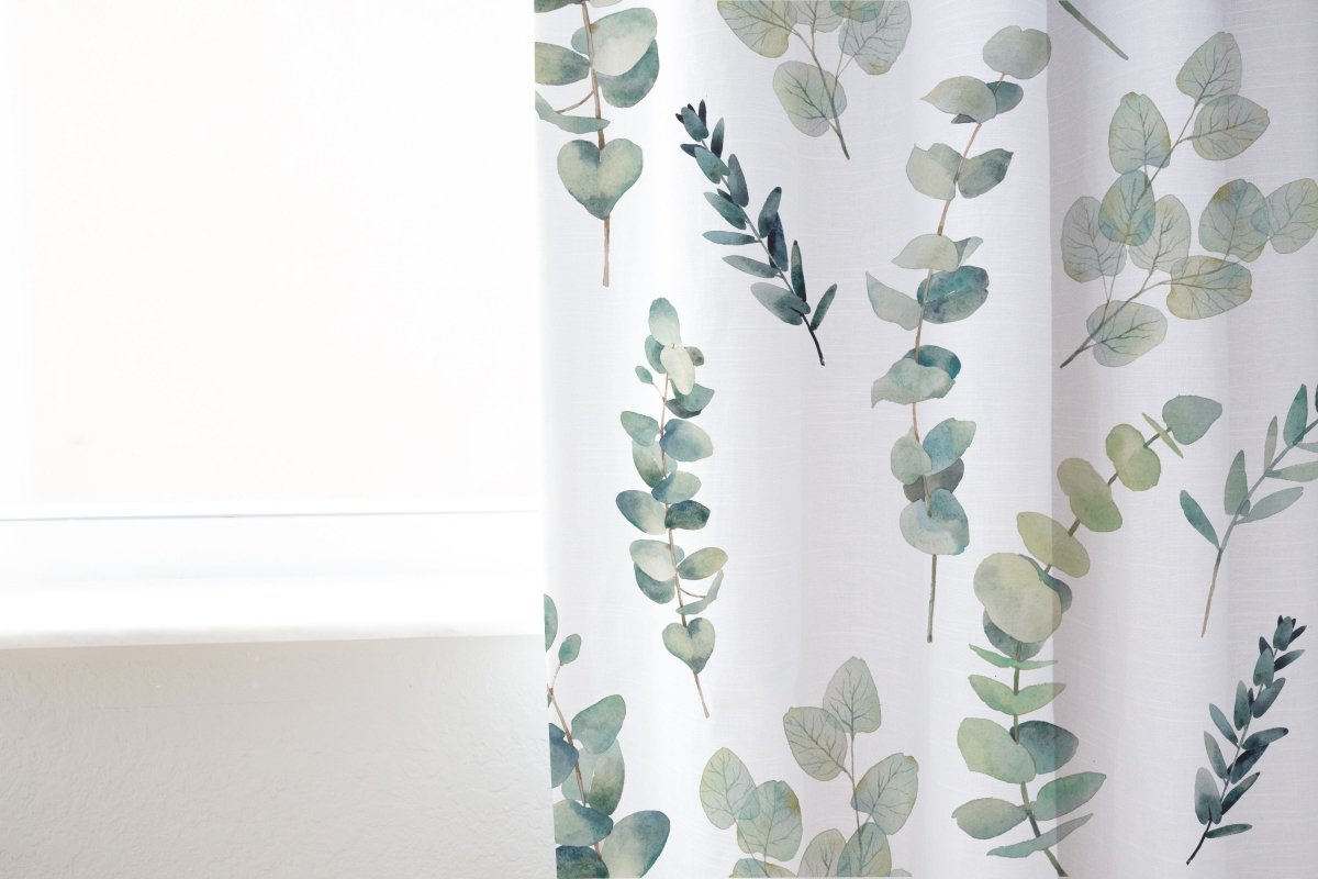 Going Green Leafy Curtain Panel