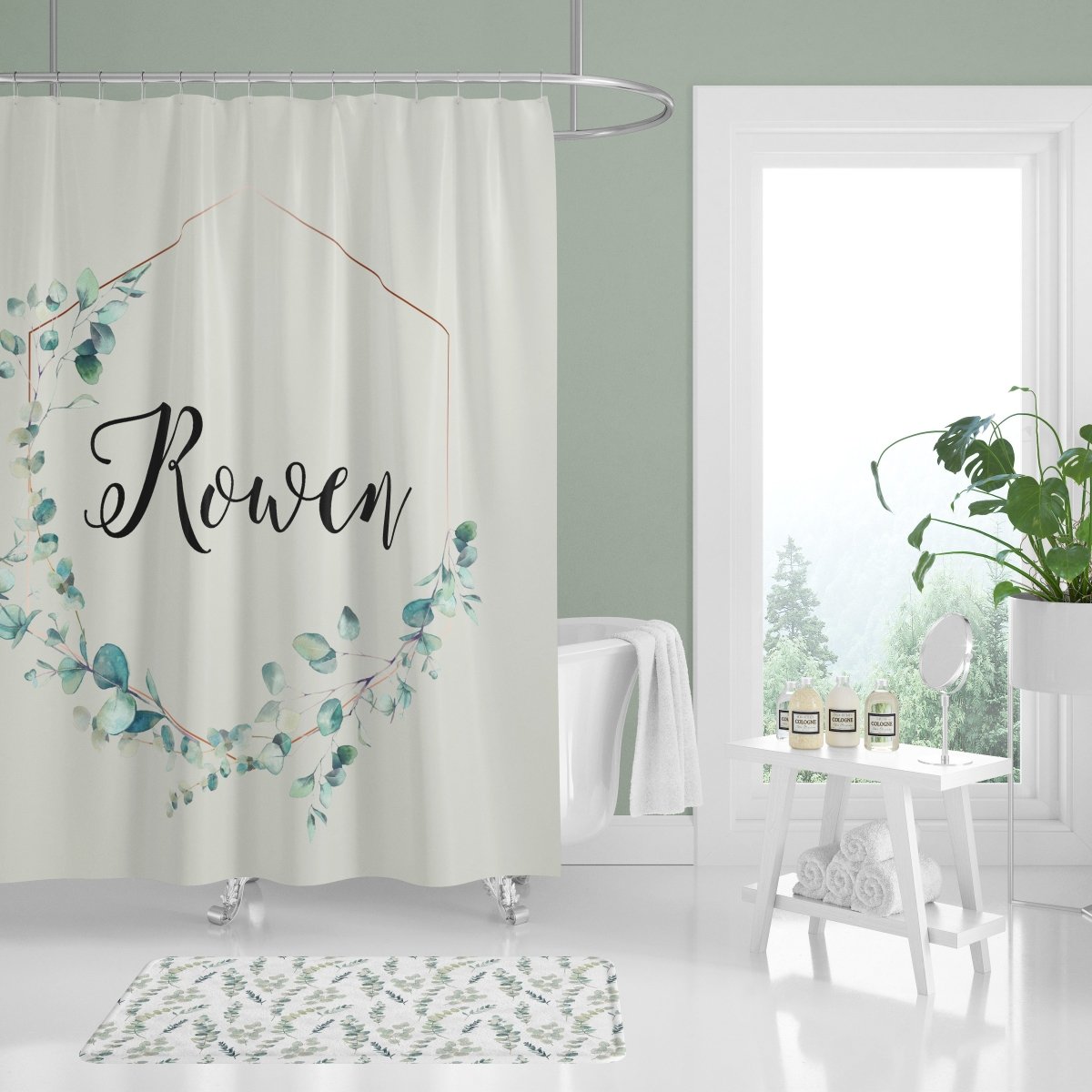 Going Green Personalized Bathroom Collection