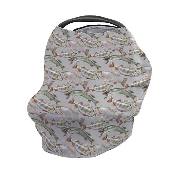 Gone Fishing Car Seat Cover - gender_boy, Gone Fishing, Theme_Ocean