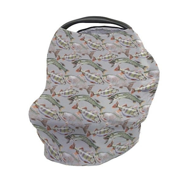 Gone Fishing Car Seat Cover