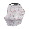 Highland Cow Floral Car Seat Cover - gender_girl, Highland Cow Floral, Theme_Boho