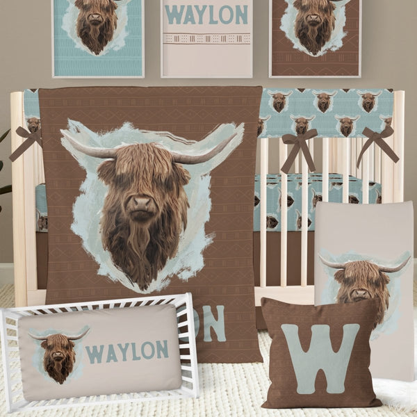 Highland Cowboy Nursery Collection - gender_boy, text, Theme_Boho