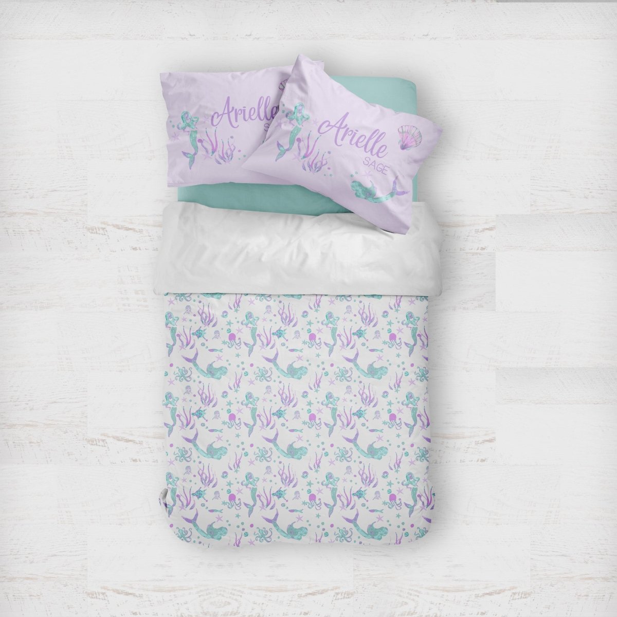 Jewel Mermaids Kids Bedding Set (Comforter or Duvet Cover) - gender_girl, Jewel Mermaid, Jewel Mermaids