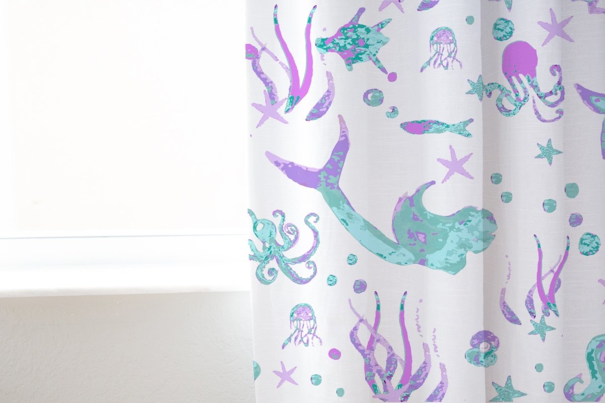 Jewel Mermaids Curtain Panel - gender_girl, Jewel Mermaid, Jewel Mermaids