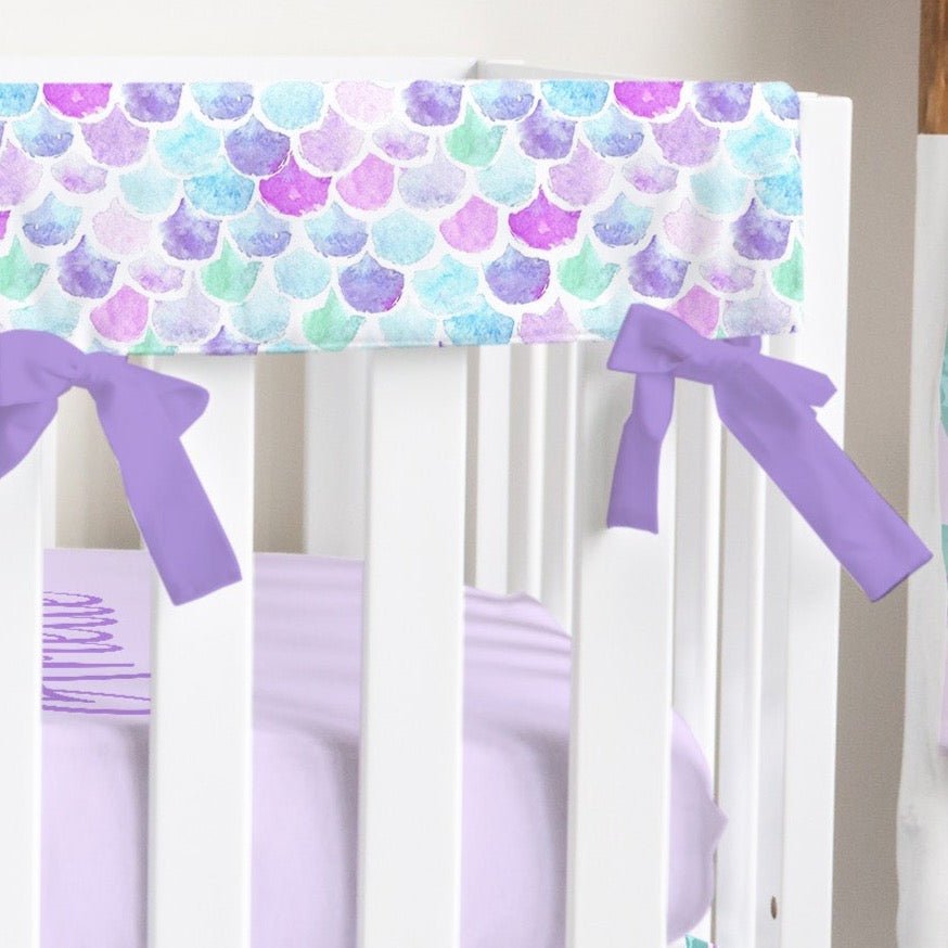 Jewel Mermaids Scales Crib Rail Guards - gender_girl, Jewel Mermaid, Jewel Mermaids