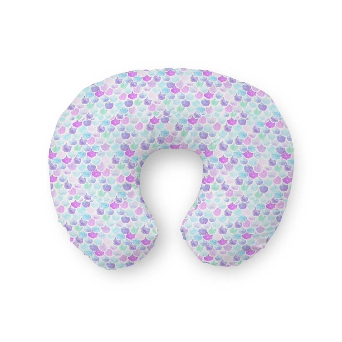 Jewel Mermaids Scales Nursing Pillow Cover - gender_girl, Jewel Mermaid, Jewel Mermaids