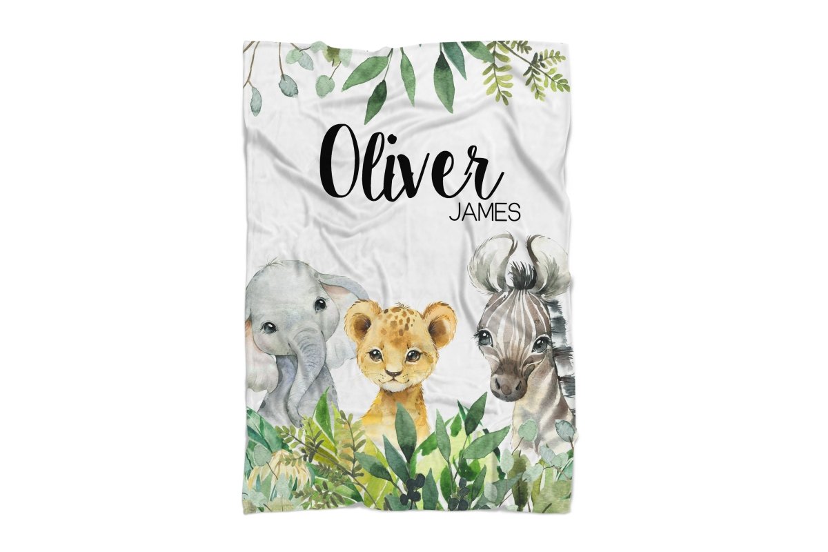 Leafy Jungle Crib Bedding - gender_boy, Leafy Jungle, text