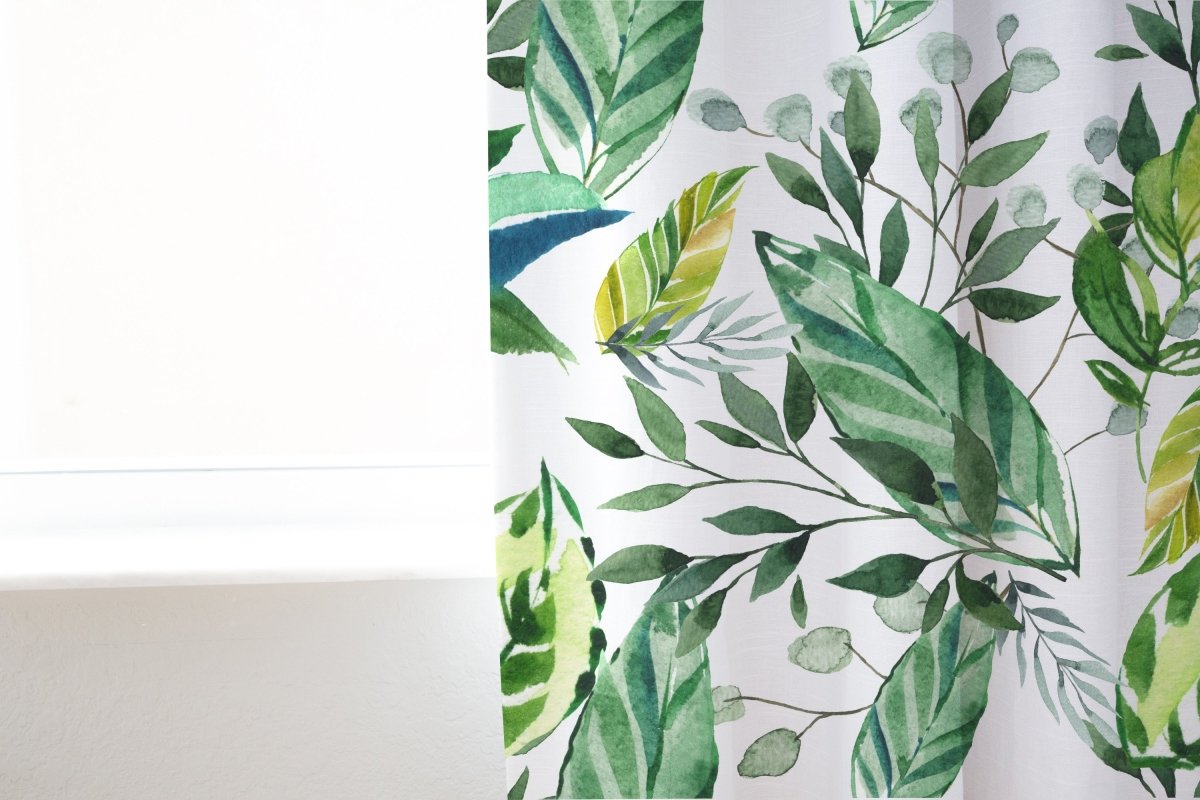 Leafy Jungle Curtain Panel - gender_boy, Leafy Jungle, Theme_Jungle