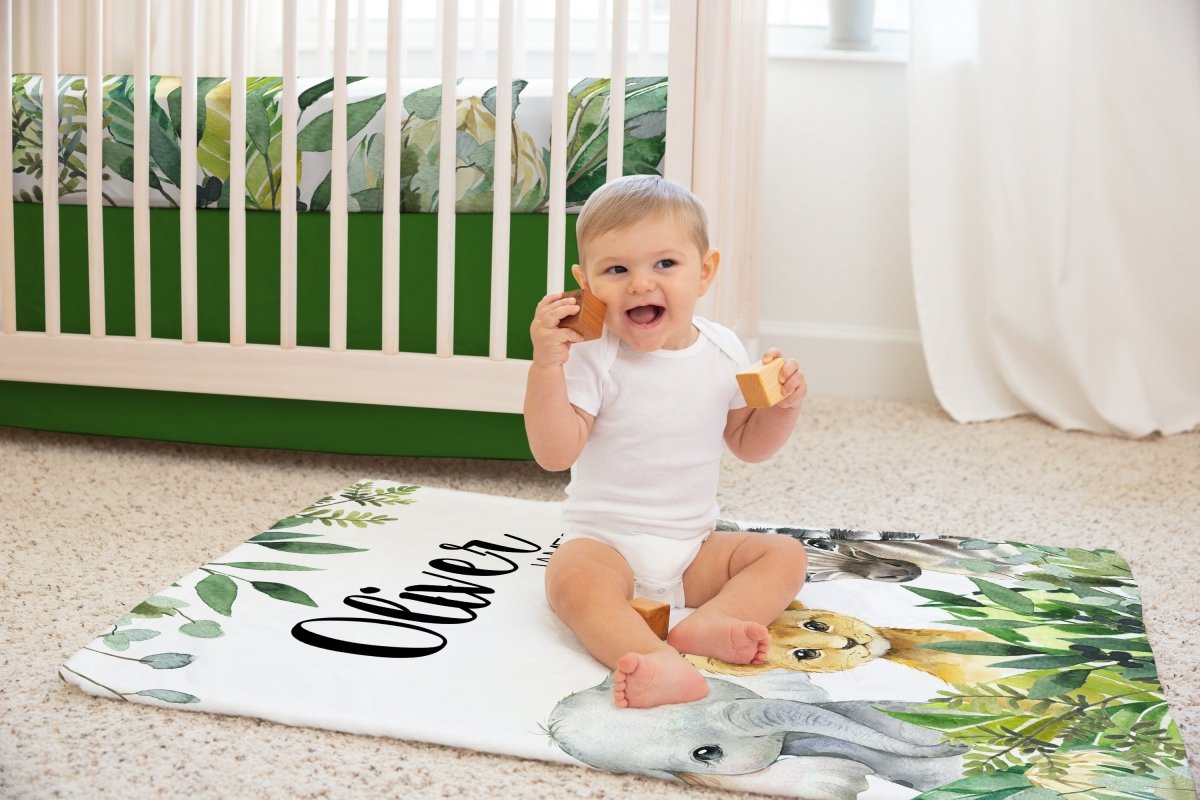 Leafy Jungle Nursery Collection - gender_boy, text, Theme_Jungle