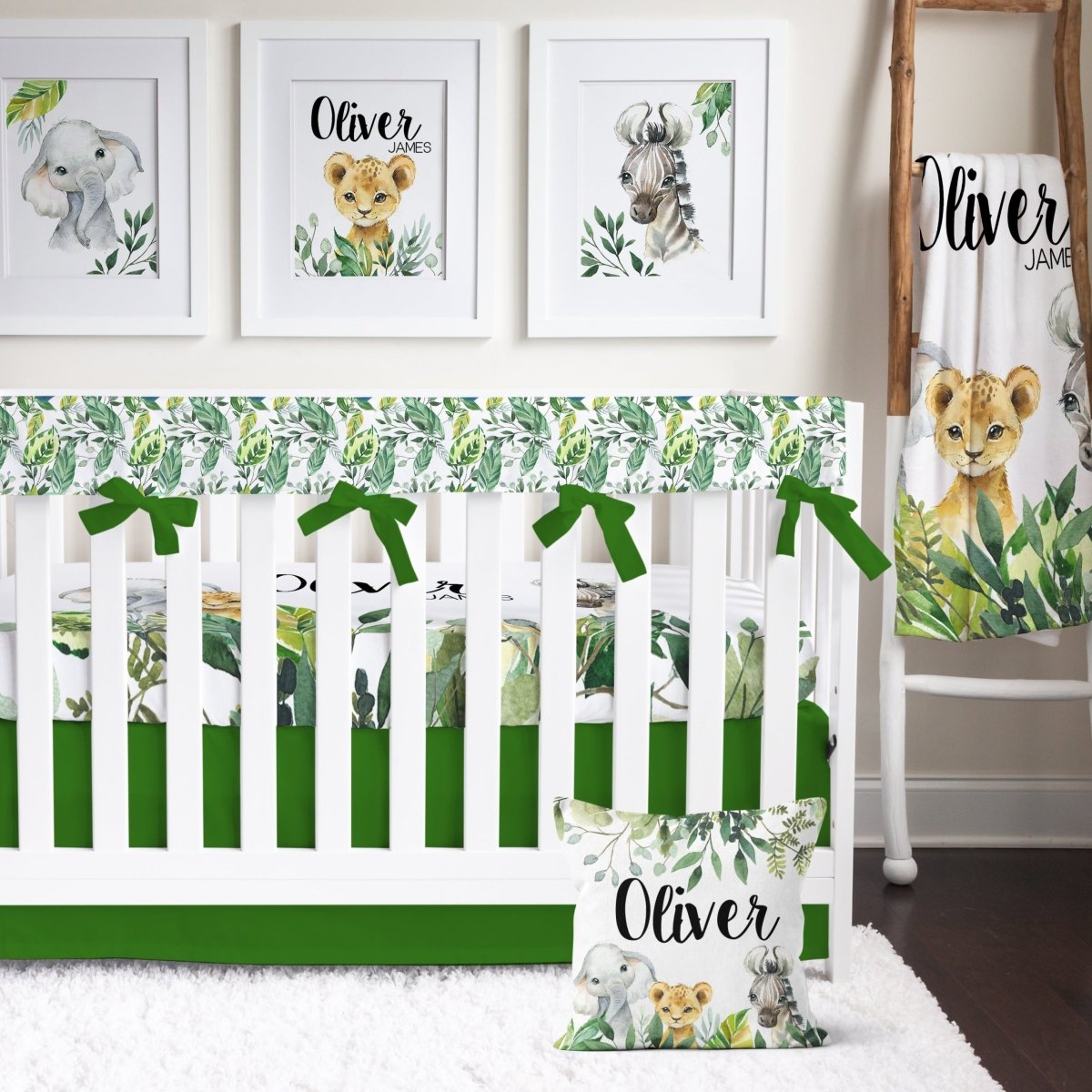 Leafy Jungle Nursery Collection - gender_boy, text, Theme_Jungle