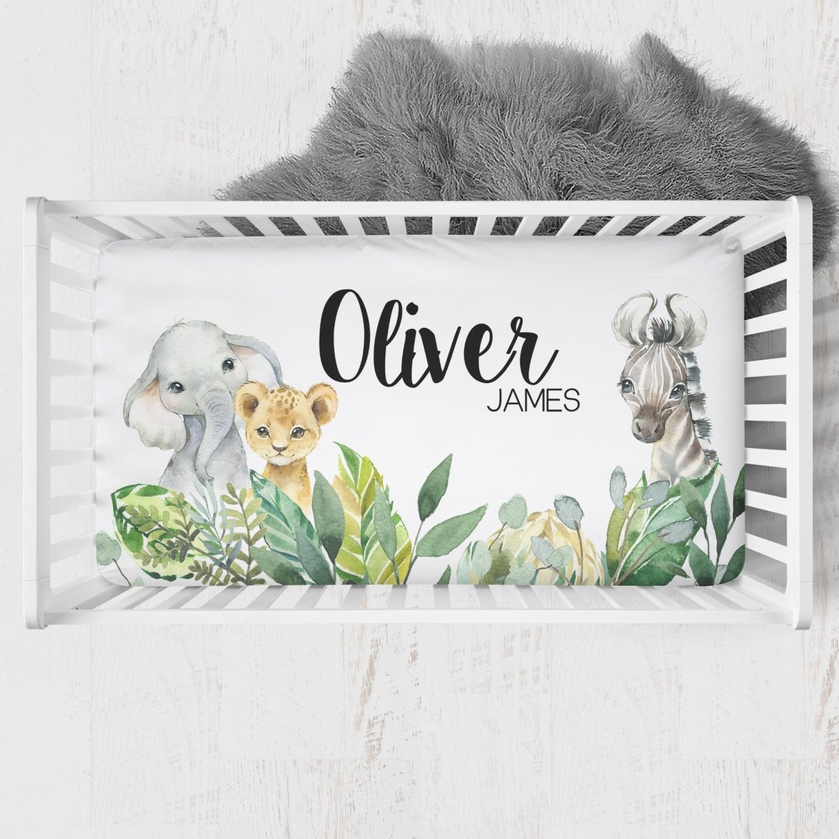 Leafy Jungle Nursery Collection - gender_boy, text, Theme_Jungle