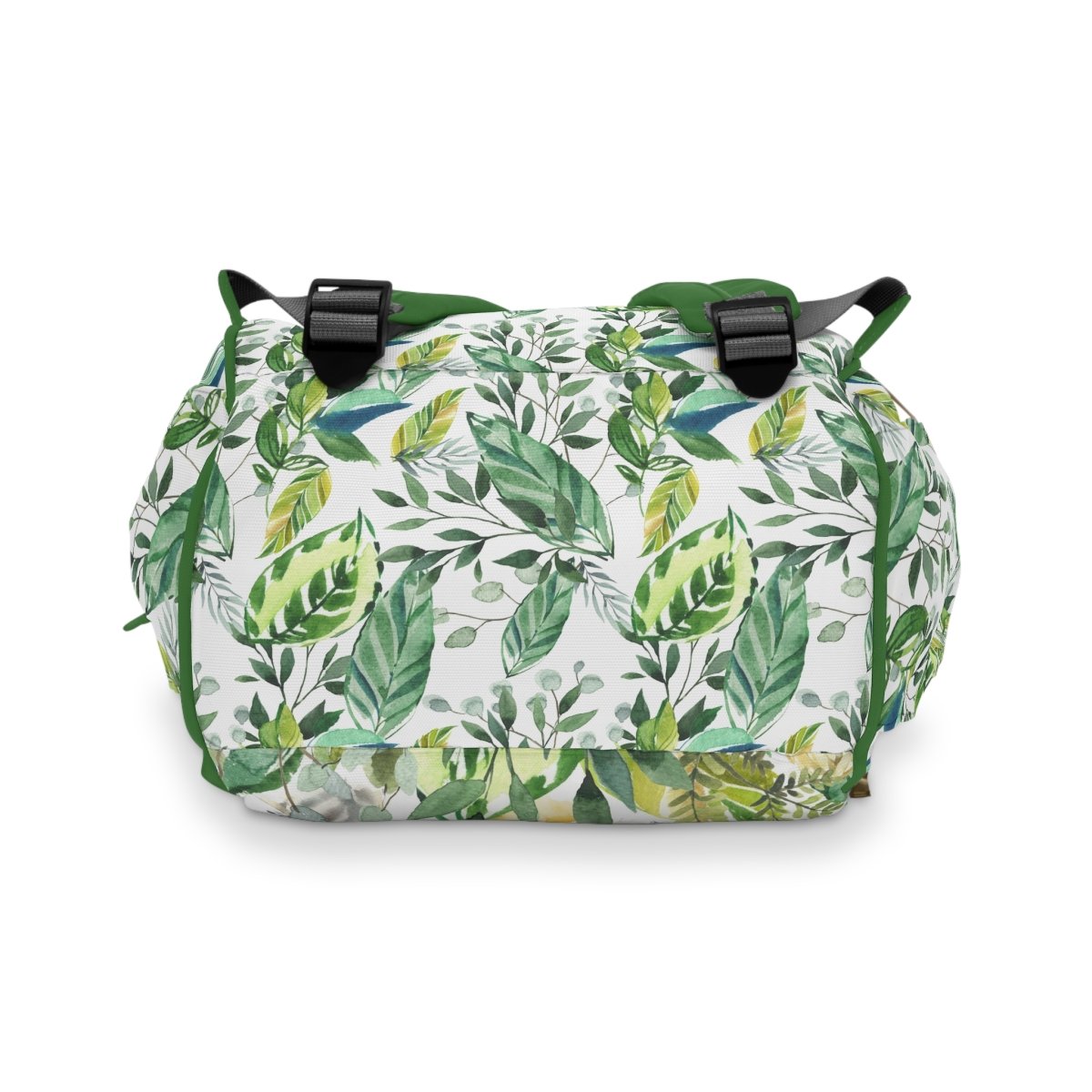 Leafy Jungle Personalized Backpack Diaper Bag - gender_boy, Leafy Jungle, text