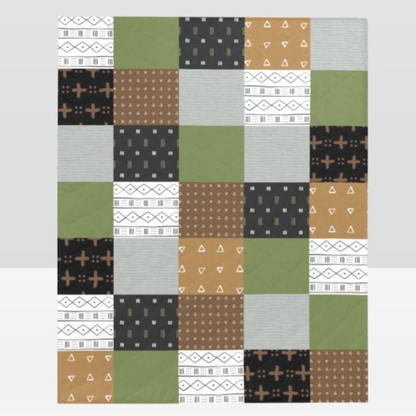 Leafy Jungle Quilt - gender_boy, Leafy Jungle, Theme_Jungle