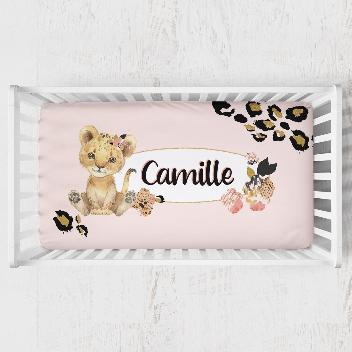 Leopard Love Nursery Collection - gender_girl, Leopard Love, text