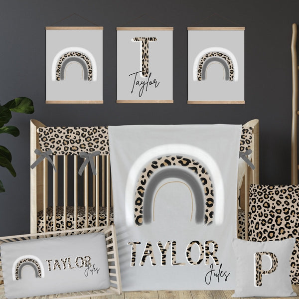 Leopard Rainbow Nursery Collection - gender_boy, gender_girl, gender_neutral