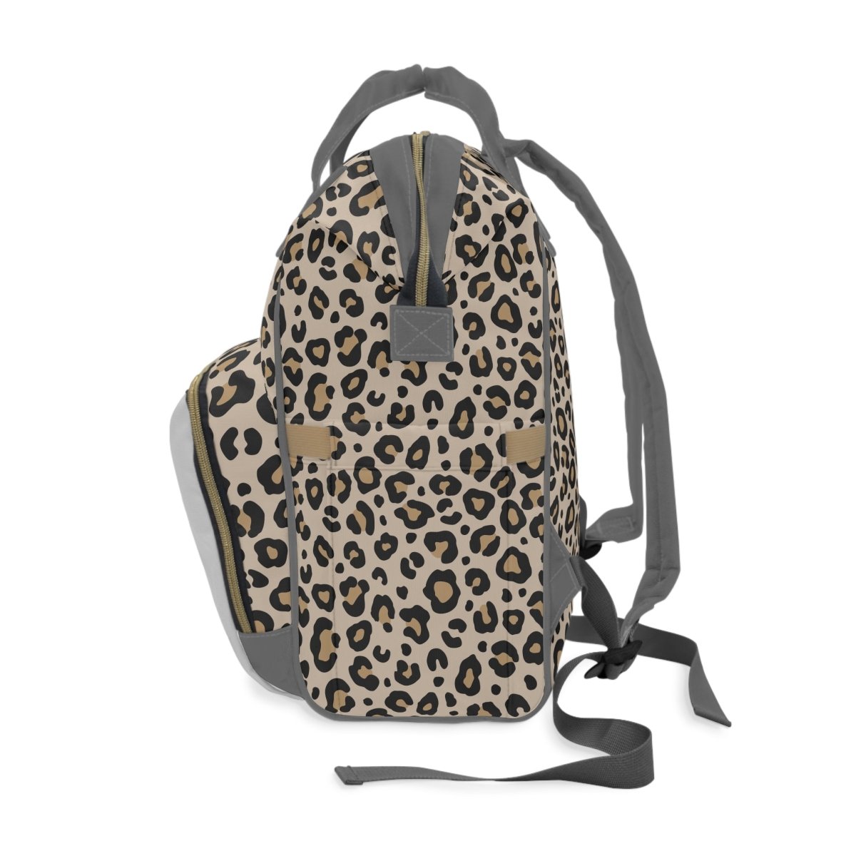 Leopard Rainbow Personalized Backpack Diaper Bag - Diaper Bag
