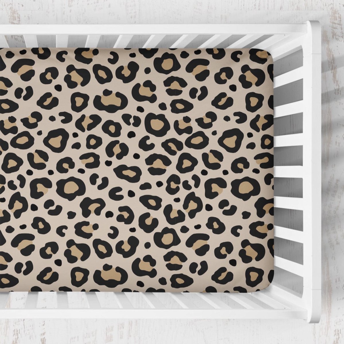 Leopard Rainbow Spots Crib Sheet - gender_boy, gender_girl, gender_neutral