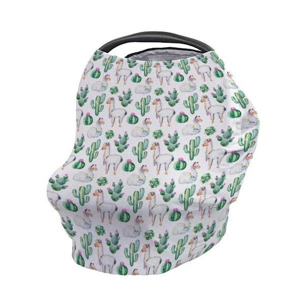 Llama Love Car Seat Cover - gender_girl, Llama Love, Theme_Southwestern