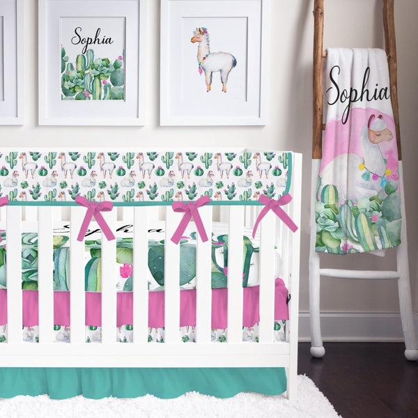 Llama Love Nursery Collection - gender_girl, Llama Love, text