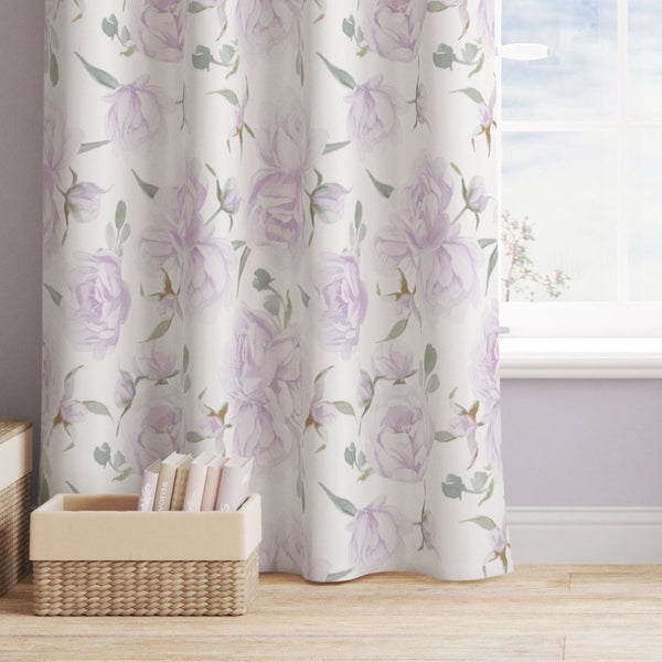 Lovely Lavender Curtain Panel
