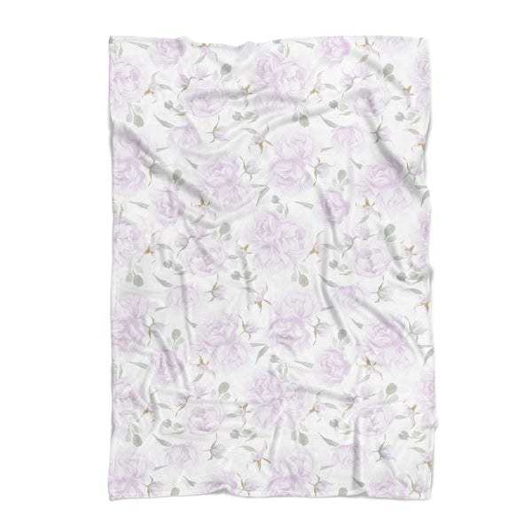 Lovely Lavender Minky Blanket - gender_girl, Lovely Lavender, Personalized_No