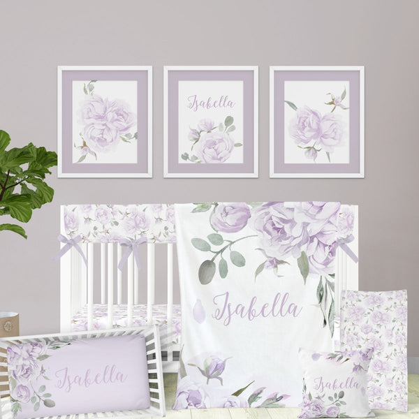 Lovely Lavender Nursery Collection - gender_girl, Lovely Lavender, text