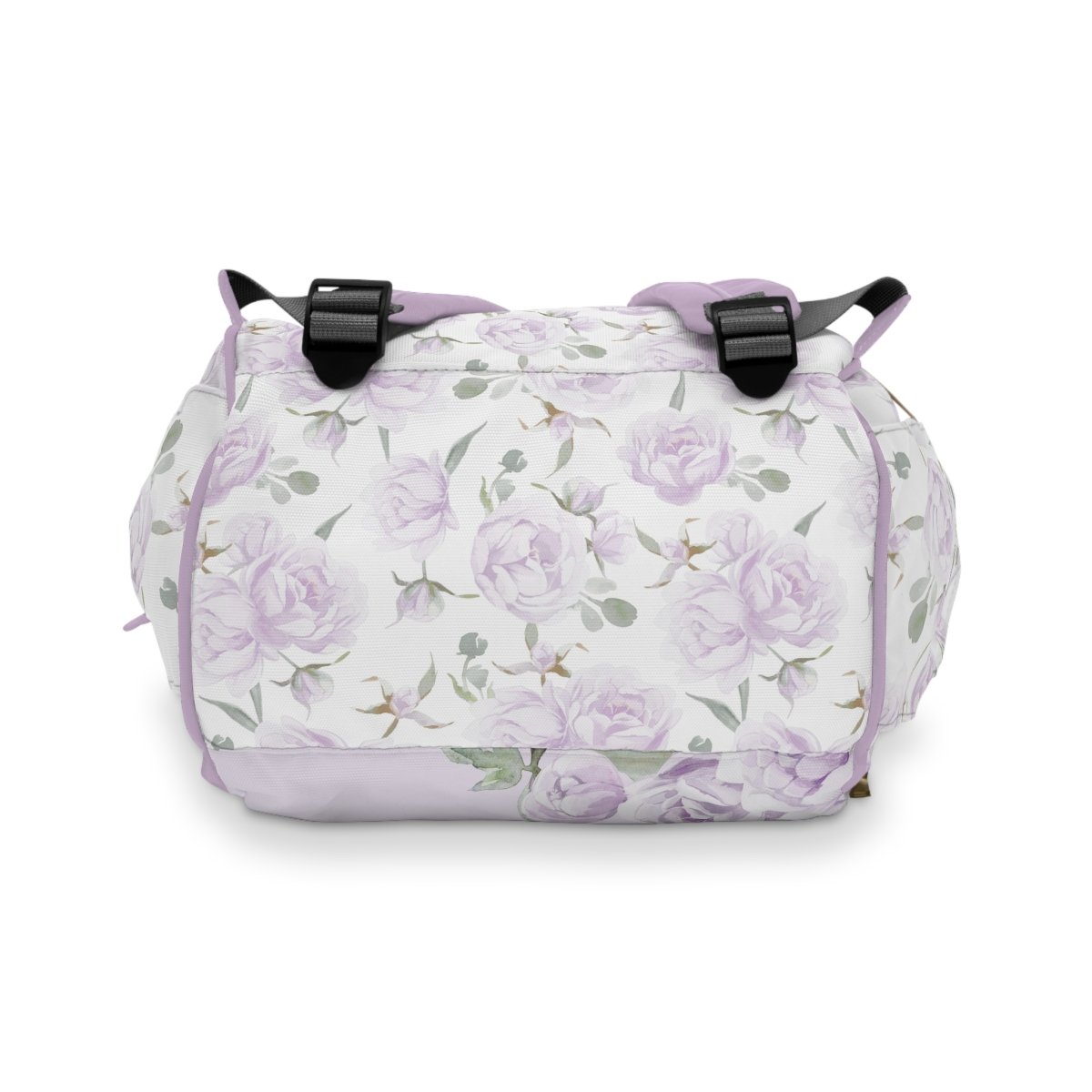 Lovely Lavender Personalized Backpack Diaper Bag - Backpack