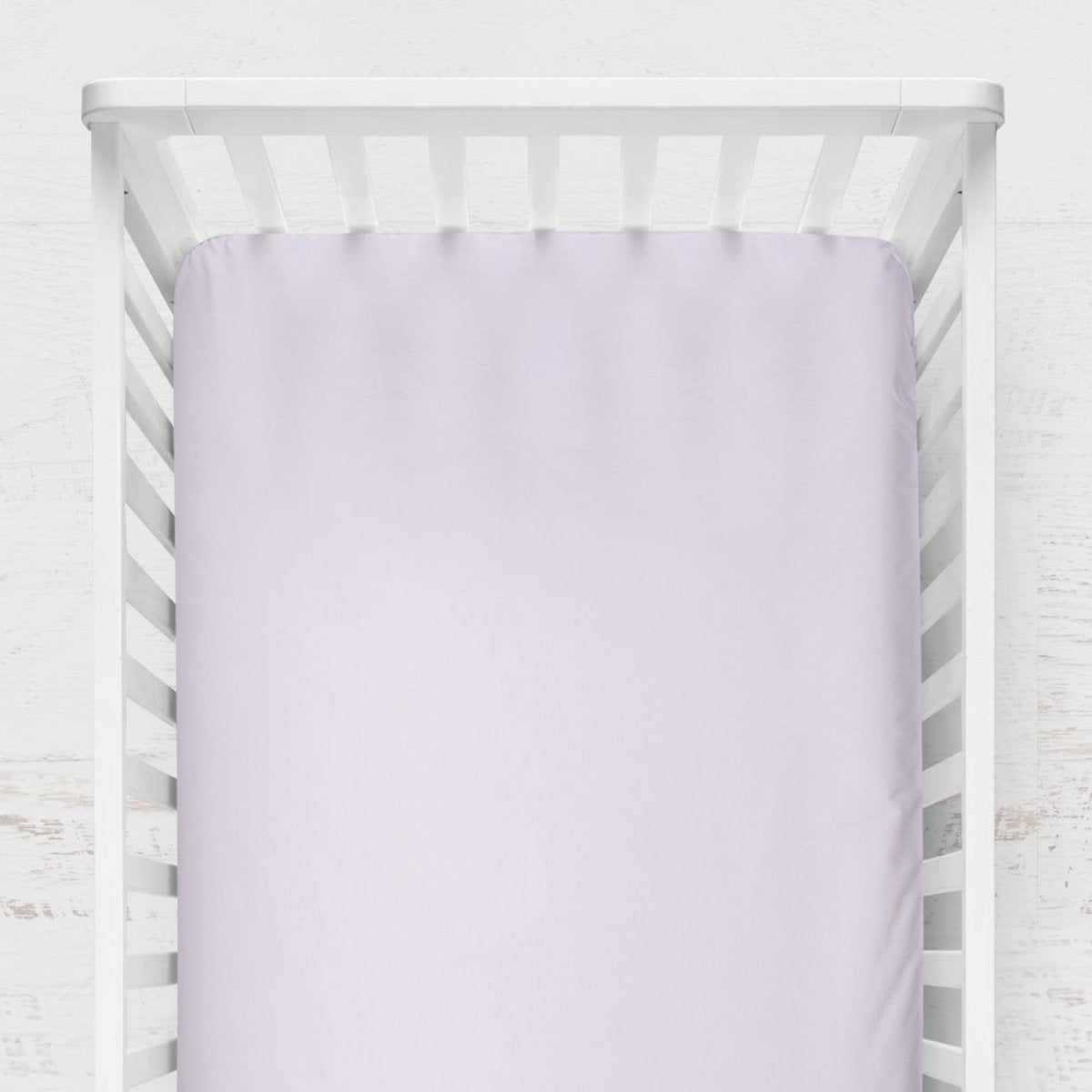 Lovely Lavender Solid Crib Sheet - gender_girl, Theme_Floral, Theme_Solid