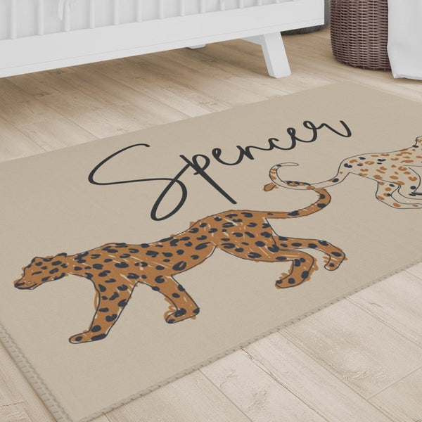 Luxe Cheetah Nursery Rug - gender_boy, gender_neutral, Luxe Leopard