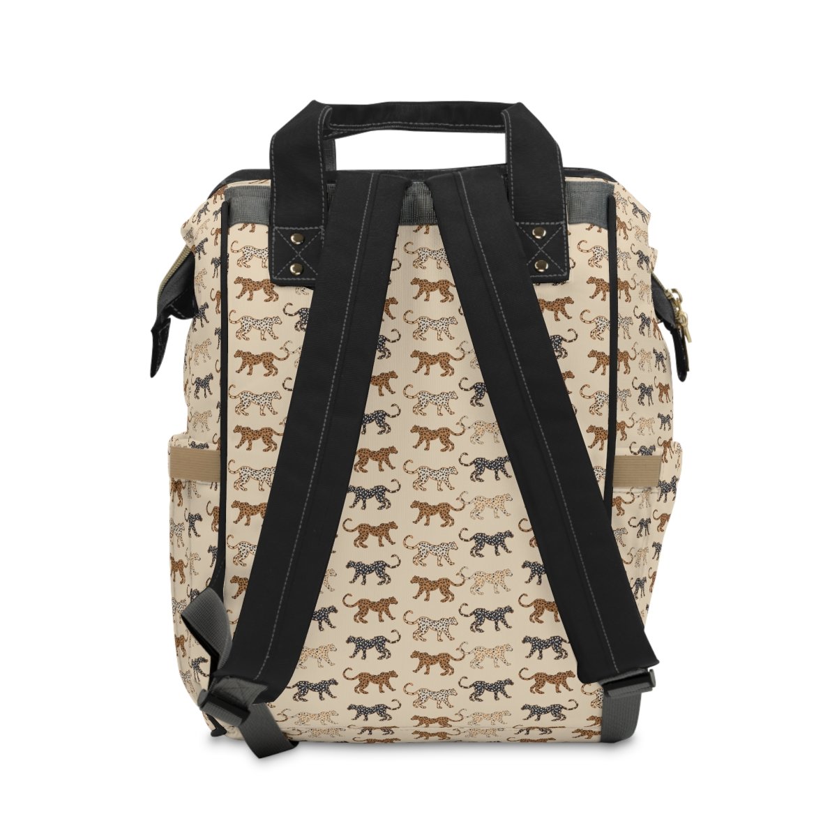 Luxe Cheetah Personalized Backpack Diaper Bag - Backpack