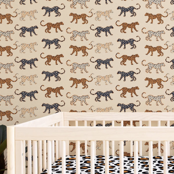 Luxe Cheetah Peel & Stick Wallpaper - gender_boy, gender_neutral, Luxe Leopard