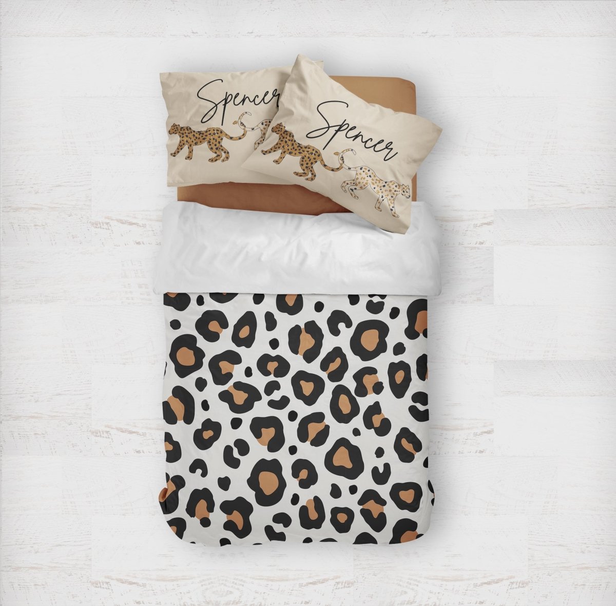 Luxe Leopard Kids Bedding Set (Comforter or Duvet Cover) - gender_boy, gender_neutral, Luxe Leopard