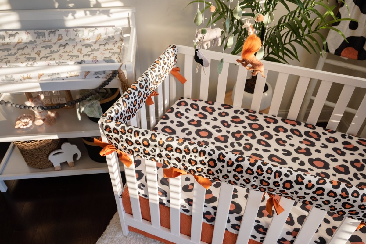 Luxe Leopard Crib Sheet - gender_boy, gender_neutral, Theme_Jungle