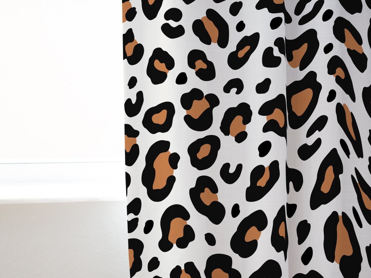 Luxe Leopard Curtain Panel - gender_boy, gender_neutral, Luxe Leopard