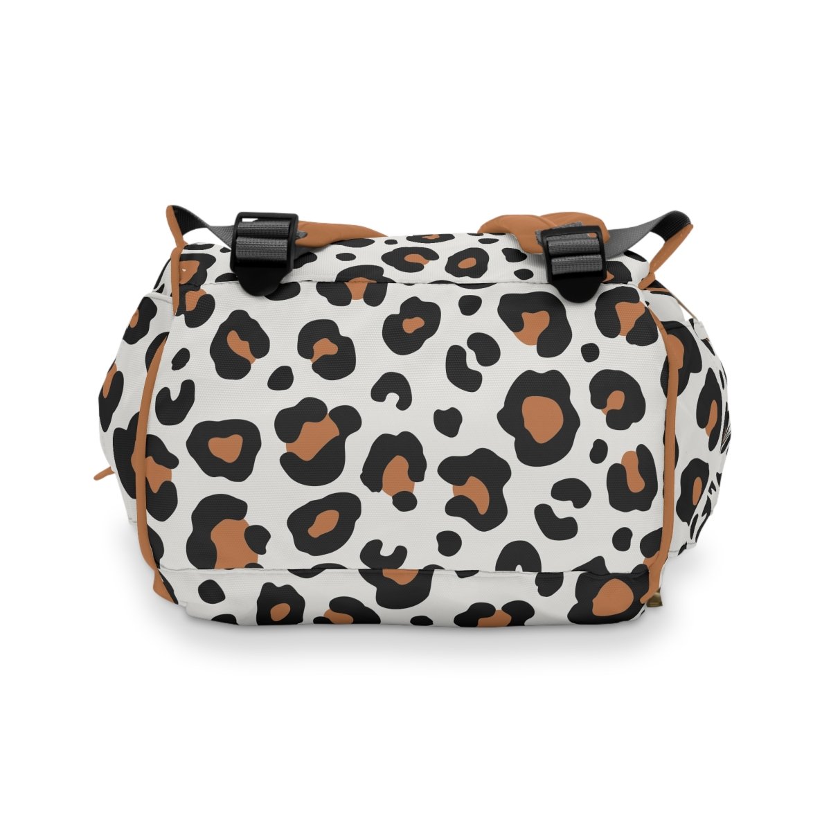 Luxe Leopard Personalized Backpack Diaper Bag - Backpack