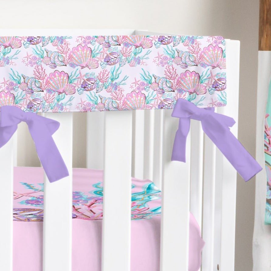 Mermaid Seashells Nursery Collection - gender_girl, Mermaid Seashells, text